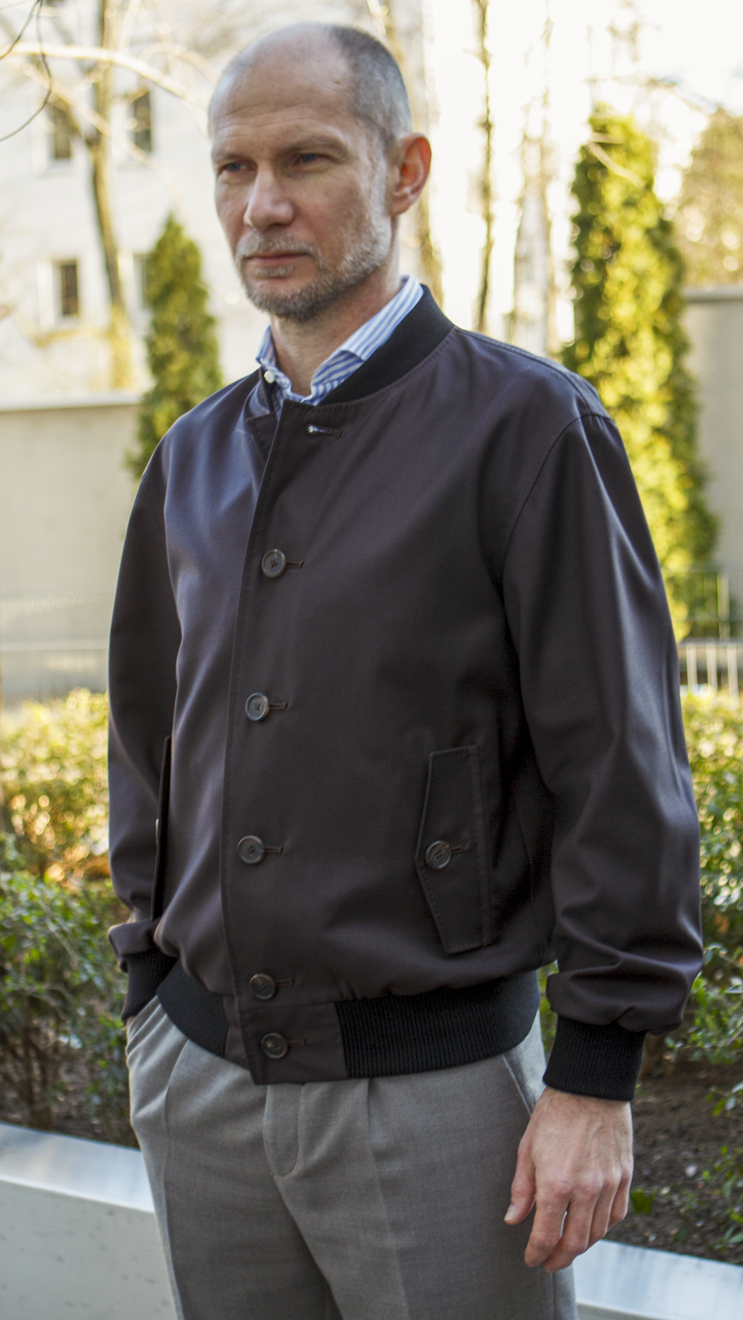 Kurtka wełniana bespoke